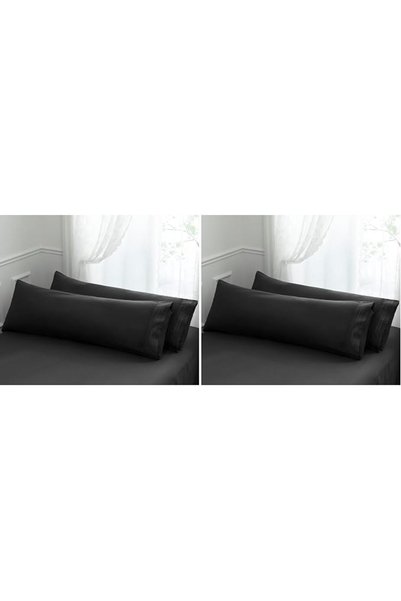 Aormenzy Microfiber Pillow Cases - Standard Size Set of 2-1800 Thread Count U...