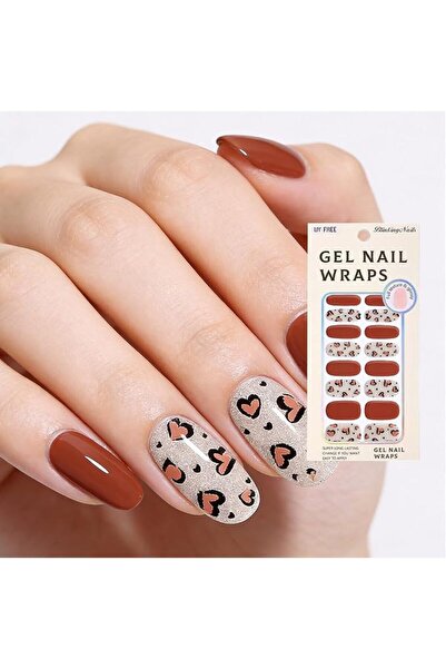 BlinkingNails لاصقات أظافر بدون جل UV، شرائط طلاء أظافر ذاتية اللصق للنساء، ط...