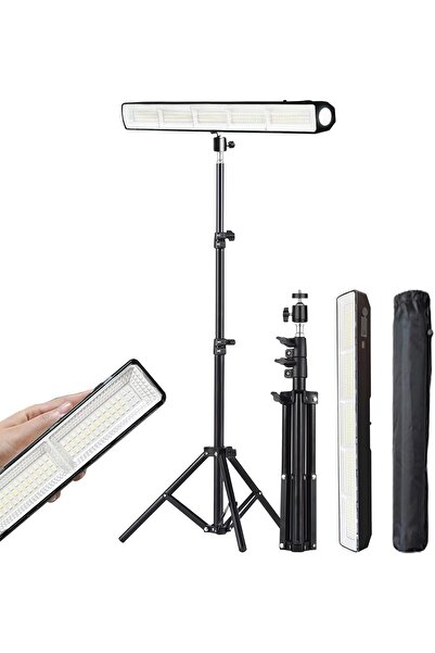 BOYKİM Rechargeable Work Light, 8,000 Lumens Portable LED Light with Tripod S...