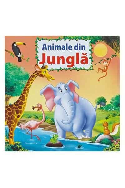 DD SHOP Carte pentru Copii ”Animale din Jungla” - 8F - Carti Povesti Clasice,...