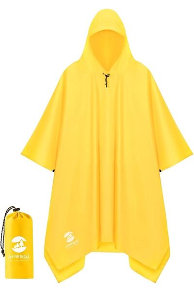 SaphiRose Unisex Adult Yy-k29 Poncho (pack of 1)