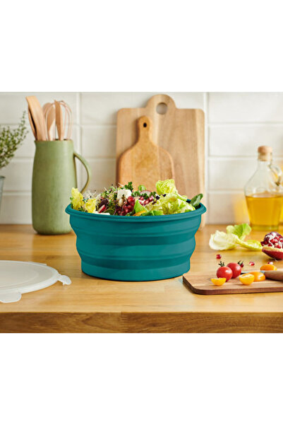 Tchibo Salata Kasesi, Silikon, Katlanır, Kapaklı