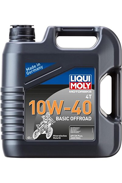 Liqui Moly زيت محرك 4T 10W40 BASIC OFFROAD 4 لتر