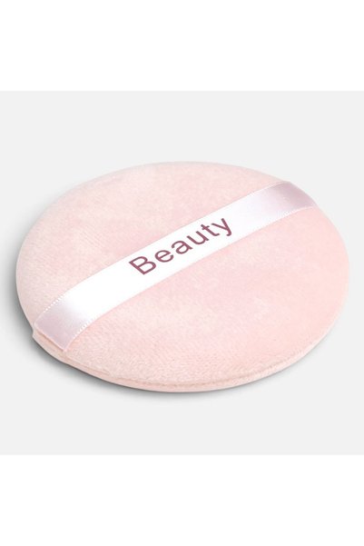 DD SHOP Buretel pentru Pudra Roz Ø9cm - Bureti, Cosmetice Produse Ingrijire