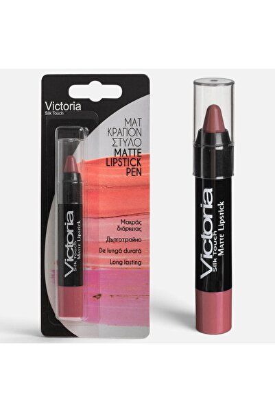 DD SHOP Ruj Creion Mat Roz Inchis 3g - Buze Stick, Cosmetice Produse Ingrijire