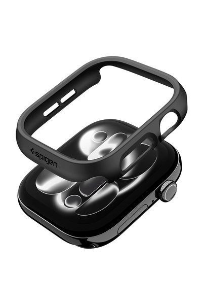 Spigen Carcasa protectie Thin Fit, pentru Apple Watch 12 46mm, protectie ziln...