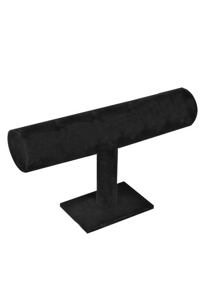 DD SHOP Suport Organizator Bijuterii Velvet Negru pentru Bratari 23.5x15cm