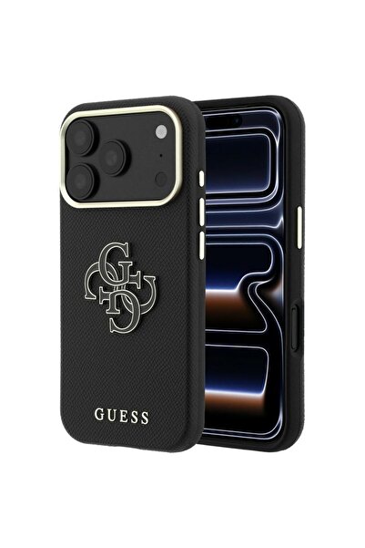 Guess Husa Telefon Guess, iPhone 17 Pro Max / iPhone 18 Pro Max, Negru