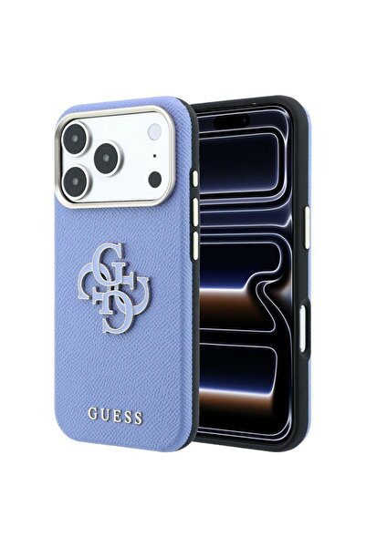 Guess Phone Case, iPhone 17 Pro Max / iPhone 18 Pro Max, Light Blue