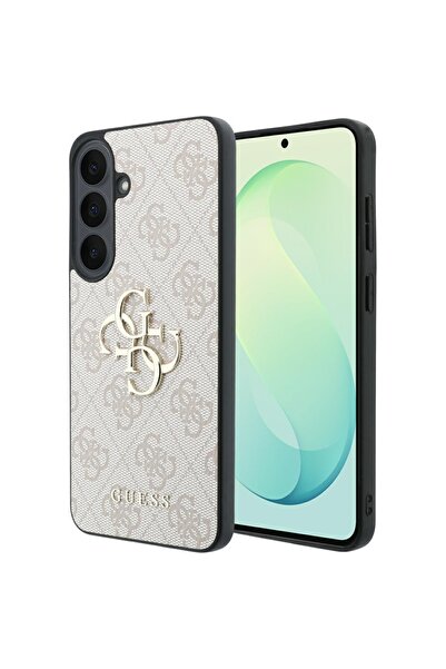 Guess Husă telefon din piele, 4G, cu logo metalic, pentru Samsung Galaxy S26 ...