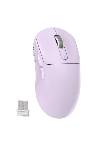 Attack Shark X3 Wireless Gaming Mouse, 49g Ultra Lightweight, PAW3395 26000 DPI, Tri-Mode 2.4G Bluetooth USB-C, 80M Clicks, 200H Battery