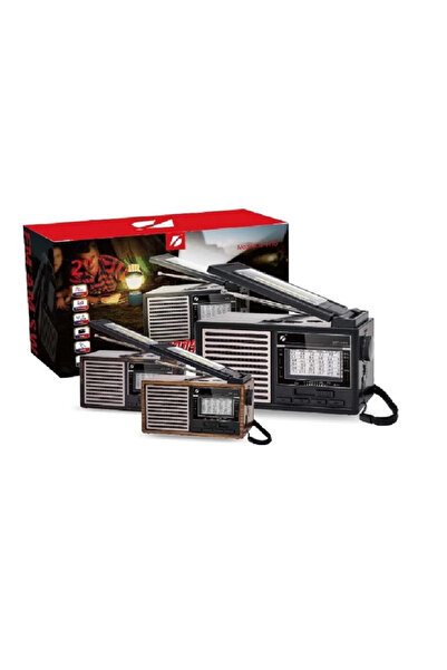 Subzero KTF-1470 Güneş Enerjili Lambalı Mini Bluetooth Speaker Nostalji/Güneş...