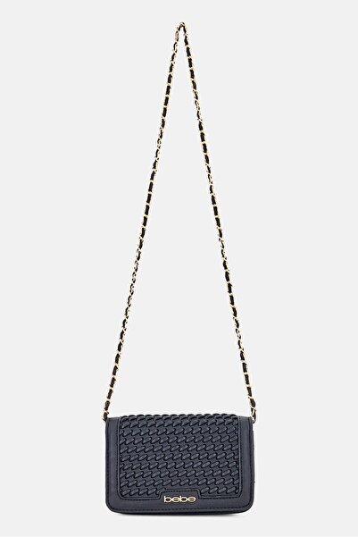 Bebe Women Brand Logo Cross Body Bag, Black