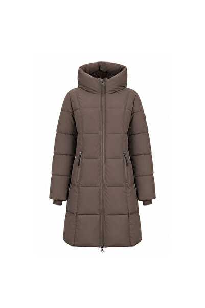 Calvin Klein Stretch Outerwear CW438511-F5B Kadın Mont Kahverengi