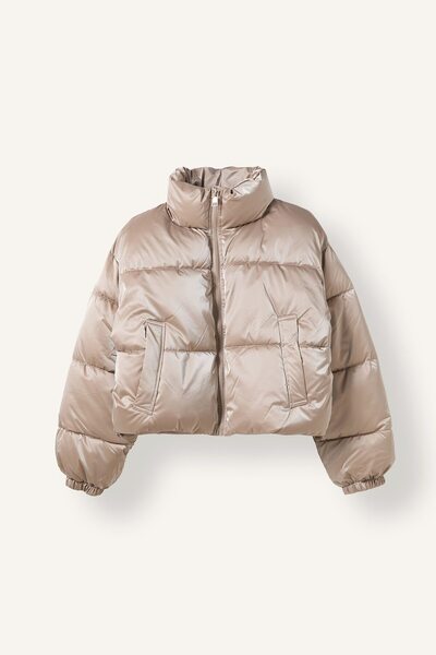 DeFacto Regular Fit High Collar Zippered Woven Puffer Coat I2464Ax26Wn