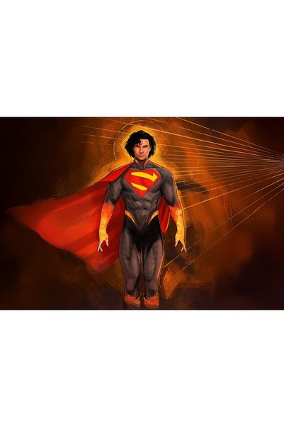 OEM Poster Sharp Glowing Absolute Superman, 61x90 cm, poster5440
