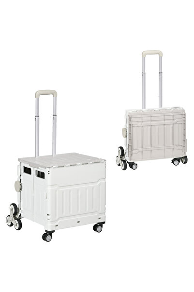 Generic Brand Cărucior de cumpărături/scutec de transport pentru urcat scări,...
