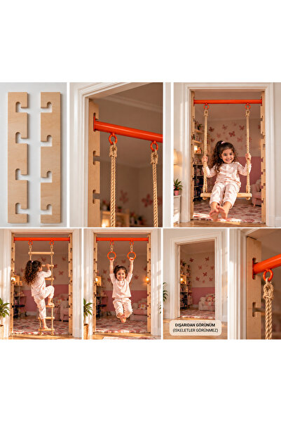 KAPI ARASI SALINCAK VE MERDİVENLİ KOMPLE SET