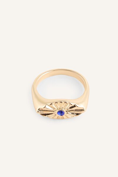 DeFacto Stone Sun Motif Women's Ring I8770Axns