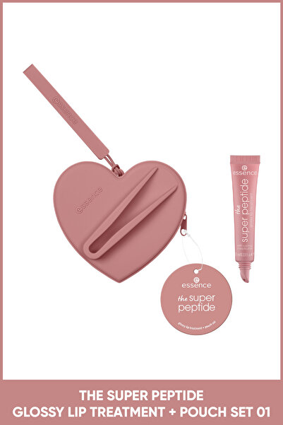 Essence The Super Peptide Parlak Dudak Bakım Seti + Çanta No: 01
