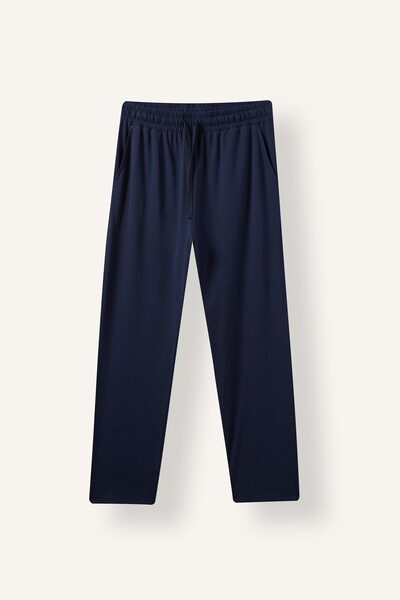 DeFacto New Regular Fit Belted Lace-Up Flat-Leg Pajama Bottoms J0321Ax26Au