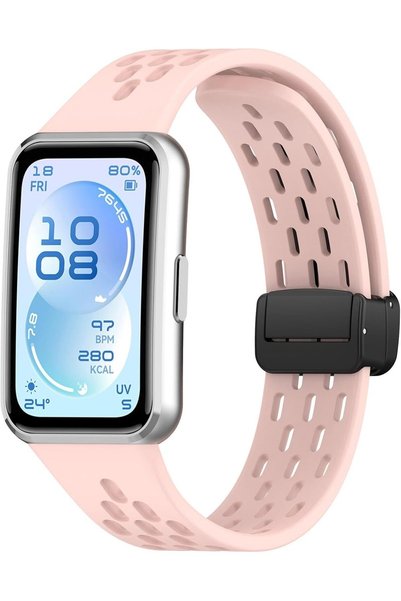 O Ozone Soft Silicone Sport Watch Strap Compatible with HUAWEI Band 11/Band 1...