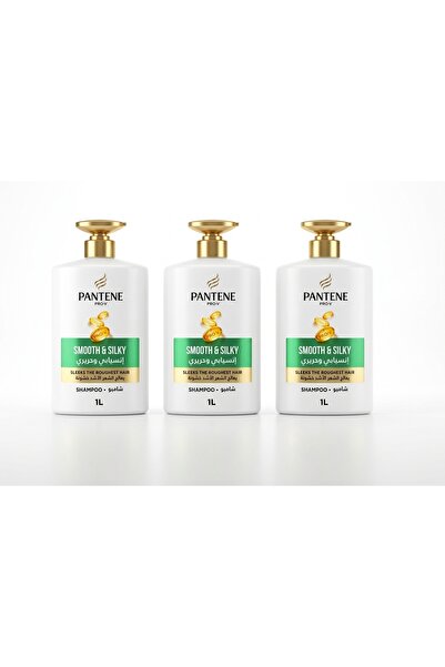 Generic Brand Pantene شامبو برو-في لإصلاح وحماية الشعر، زجاجة مضخة 1000مل، 3 قطع