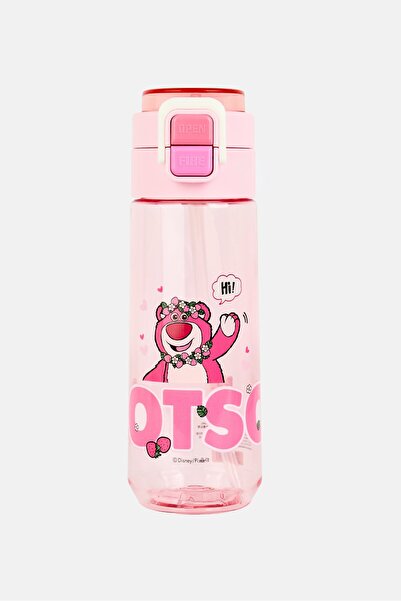Disney Pixar Lotso Graphic Print Water Bottle, Multicolor