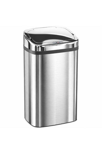Generic Brand Coș de gunoi cu senzor de 30L, Coș de gunoi automat cu senzor d...