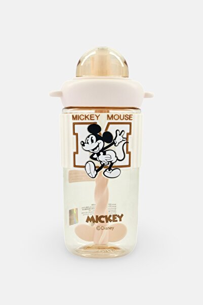 Disney Mickey And Friends Water Bottle, Beige