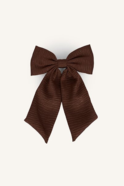 DeFacto Women's Textured Bow Hair Accessory Clip I6969Axns