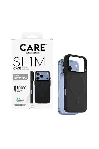 Panzer Glass حافظة PanzerGlass CARE SL1M مع MagSafe لهاتف iPhone 18 Pro - أسود