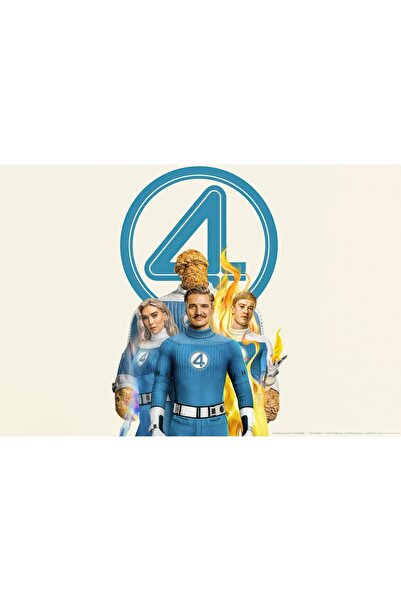 OEM Poster The Fantastic Four First Steps 2025 Coming, 61x90 cm, poster7164