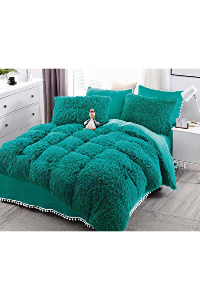JOJO HOME Cocolino fluffy bedding set, super fluffy, 6 pieces, bed sheet 230 ...