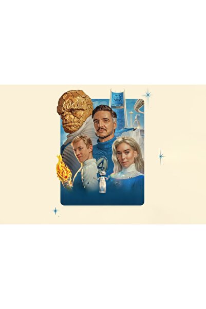 OEM Poster The Fantastic Four First Steps Imax, 61x90 cm, poster7162