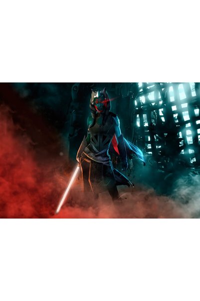 OEM Poster Partea Neagră a lui Ahsoka, 61x90 cm, poster7106