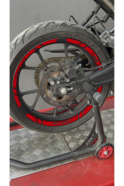 Banxtre مجموعة ملصقات شريطية مقاس 12 بوصة لـ CFMOTO NK250 مع كتابة NK250 (أما...