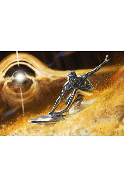 OEM Poster Silver Surfer Cei Patru Fantastici Primii Pași, 61x90 cm, poster6087