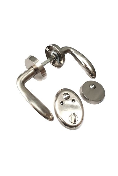 Best Imperial Mâner rozetă pentru ușă metalică, deschidere stânga, 120mm x 66mm