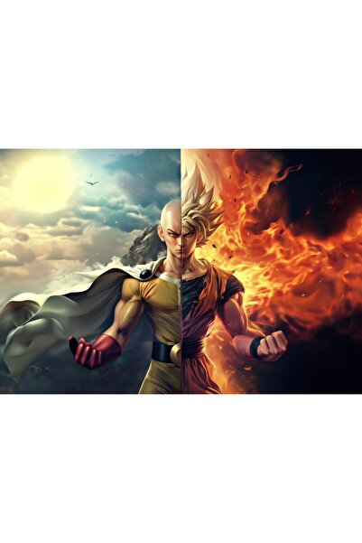 OEM Poster Goku X Saitama, 61x90 cm, poster7045