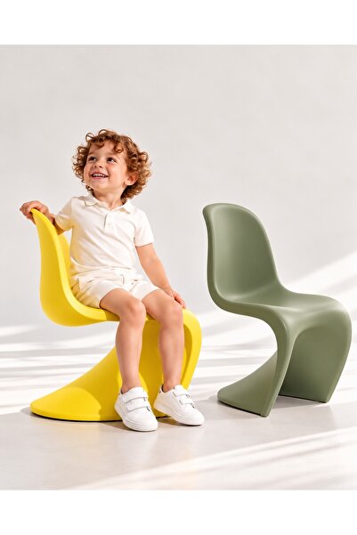 Aryaco Kids Tamtom Çocuk Sandalyesi-Sarı
