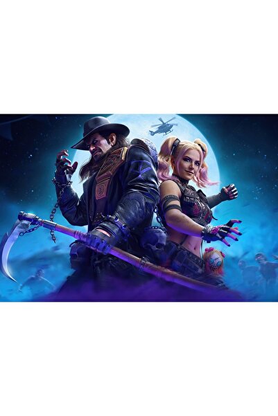 OEM Poster Alexa Bliss X Undertaker Call Of Duty Mobile, 61x90 cm, poster6396