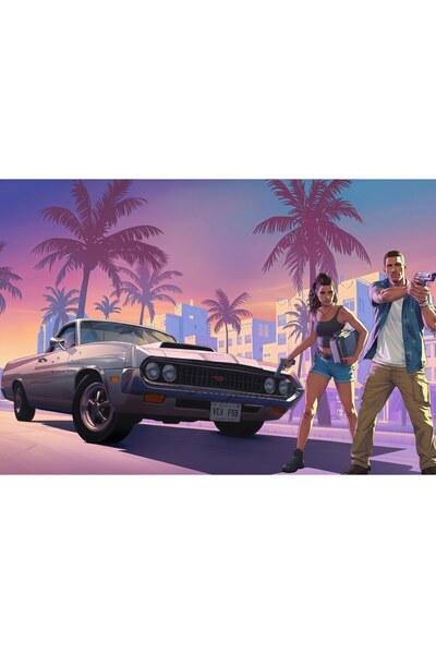 OEM Постер Gta 6 2026, 61x90 см, poster5764