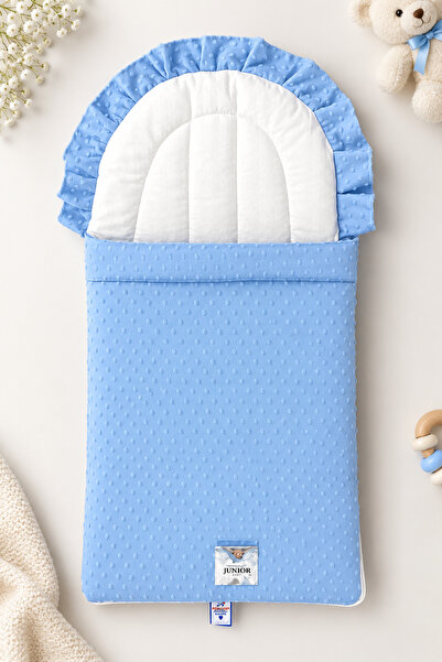 Generic Brand Baby Luxury Minky Dot Hooded Sleeping Bag & Swaddle Carrier Set...