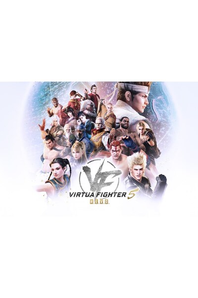 OEM Poster Virtua Fighter 5 Revo Game, 61x90 cm, poster6700