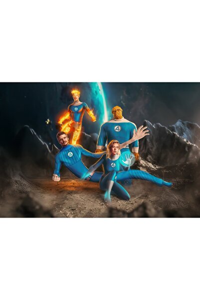 OEM Poster Marvel The Fantastic Four First Steps 2025, 61x90 cm, poster7929
