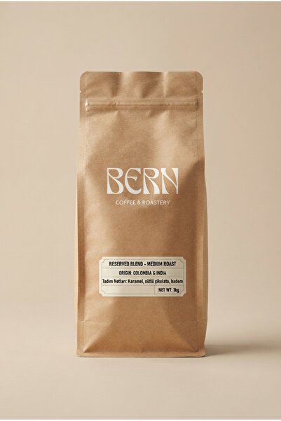 Bern Coffee Reserved Blend Günlük Kavrum Kahve Çekirdeği 1kg