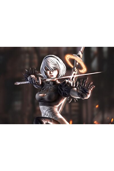 OEM Poster 2b Nier Automata Blade Of Silence, 61x90 cm, poster7989