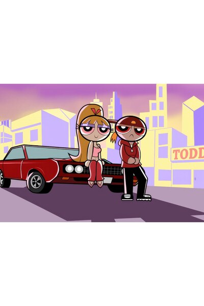 OEM Αφίσα Gta 6 Στον Κόσμο των Powerpuff Girls, 61x90 εκ., poster7552