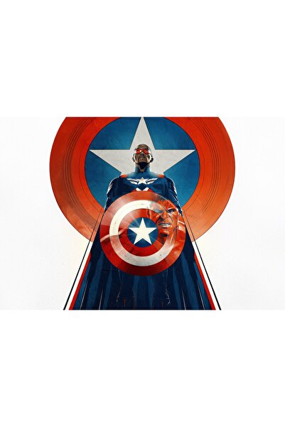 OEM Poster Captain America Brave New World Fandango Poster, 61x90 cm, poster8669